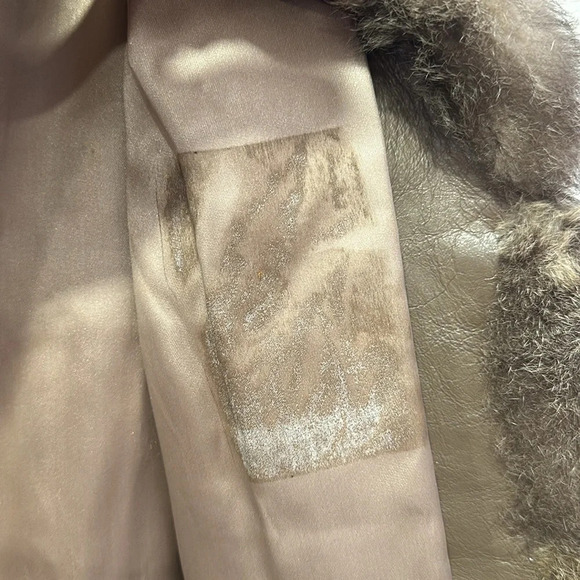 Vintage Rabbit Fur Coat - Picture 7 of 9